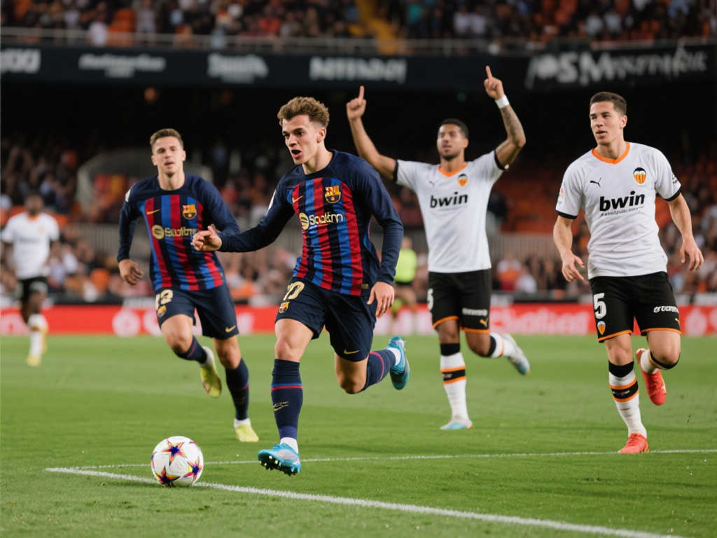 【国王杯】费兰大放异彩,巴萨5-0狂胜瓦伦西亚客场 【国王杯】费兰大放异彩,巴萨5-0狂胜瓦伦西亚客场